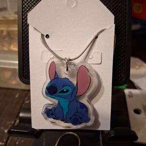 Adorable Blue and Pink Pendant Necklace for Kids